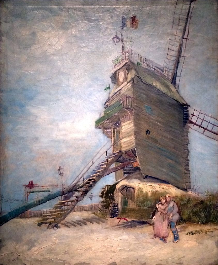 06 Le Moulin de la Galette Vincent Van Gogh 1886-1887 National Museum of Fine Arts MNBA  Buenos Aires